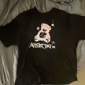 Black Teddy Bear Shirt - US 4